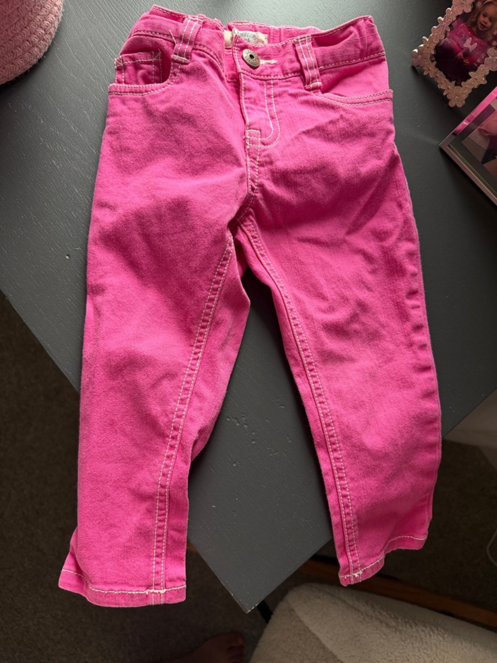 OshKosh B'gosh Bright Pink Girls' Jeans